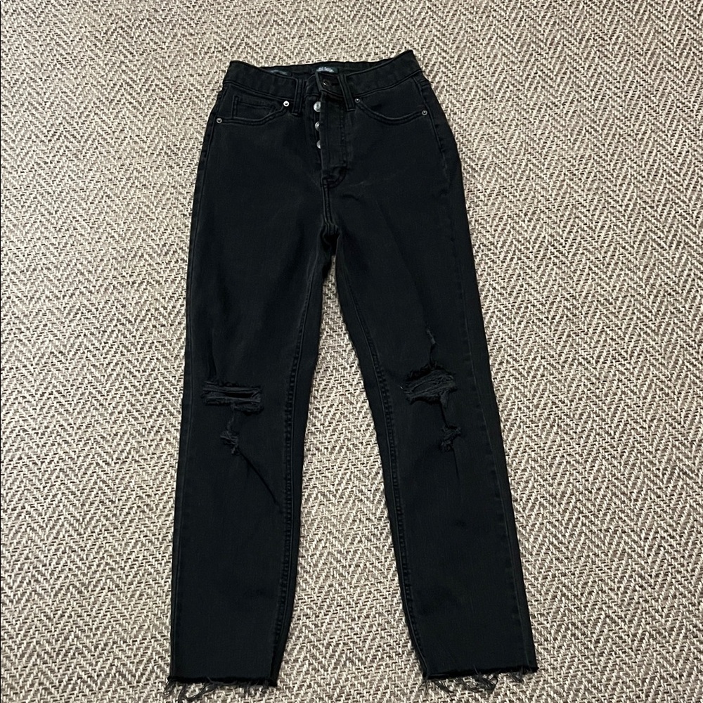 Wild Fable Black Distressed Women Jeans size 2